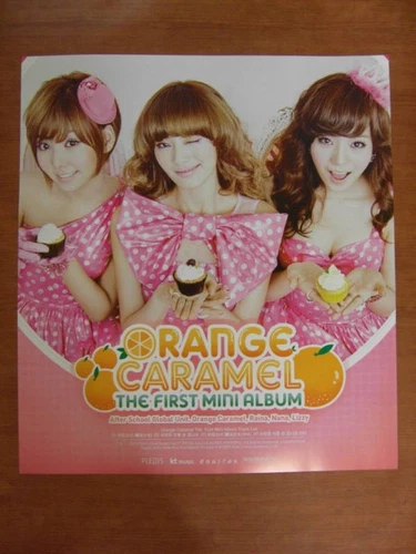 ORANGE CARAMEL - 1st Mini Album [OFFICIAL] POSTER *NEW*