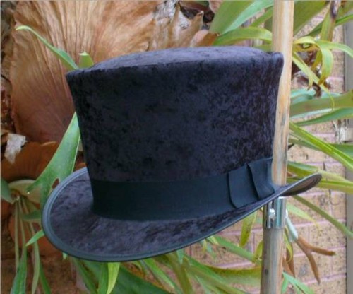 VINTAGE STYLE MENS TOP HAT / STOVEPIPE 