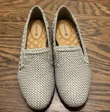 Women s Birdies Woven Starling Flat Loafer taupe Size 6