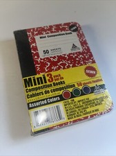 mini composition notebooks Set Of 3