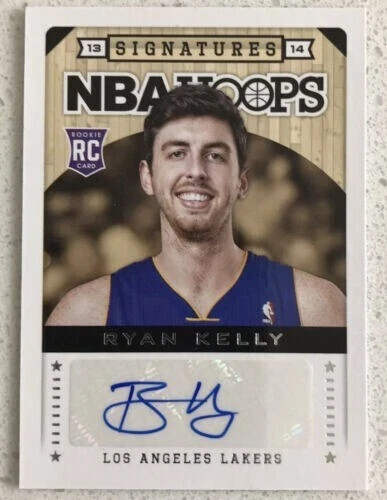 2013-14 PANINI HOOPS SIGNATURES #190 RYAN KELLY RC LOS ANGELES LAKERS - Picture 1 of 2