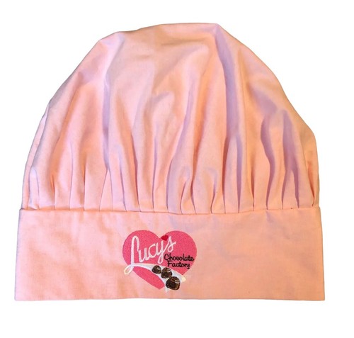 I Love Lucy Candy Factory Hat Pink Cos 