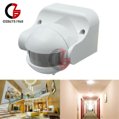 180 Degree PIR Motion Movement Security Sensor Detector Switch 12M 12V/220V