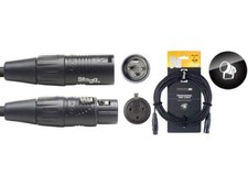 STAGG CABLE - 10M/33F DMX DL XLRF-XLRM 3P - B...