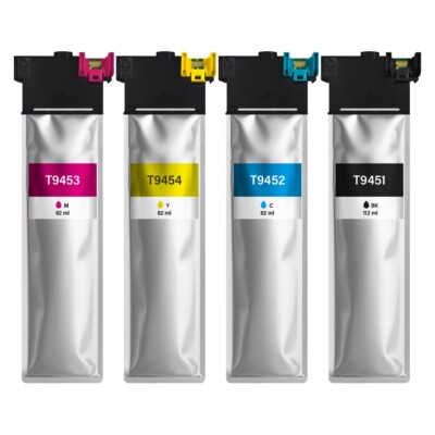 T9451-54 kompatible Tintenbeutel Patronen für Epson WF-C5210DW WF-C5290DW 5710