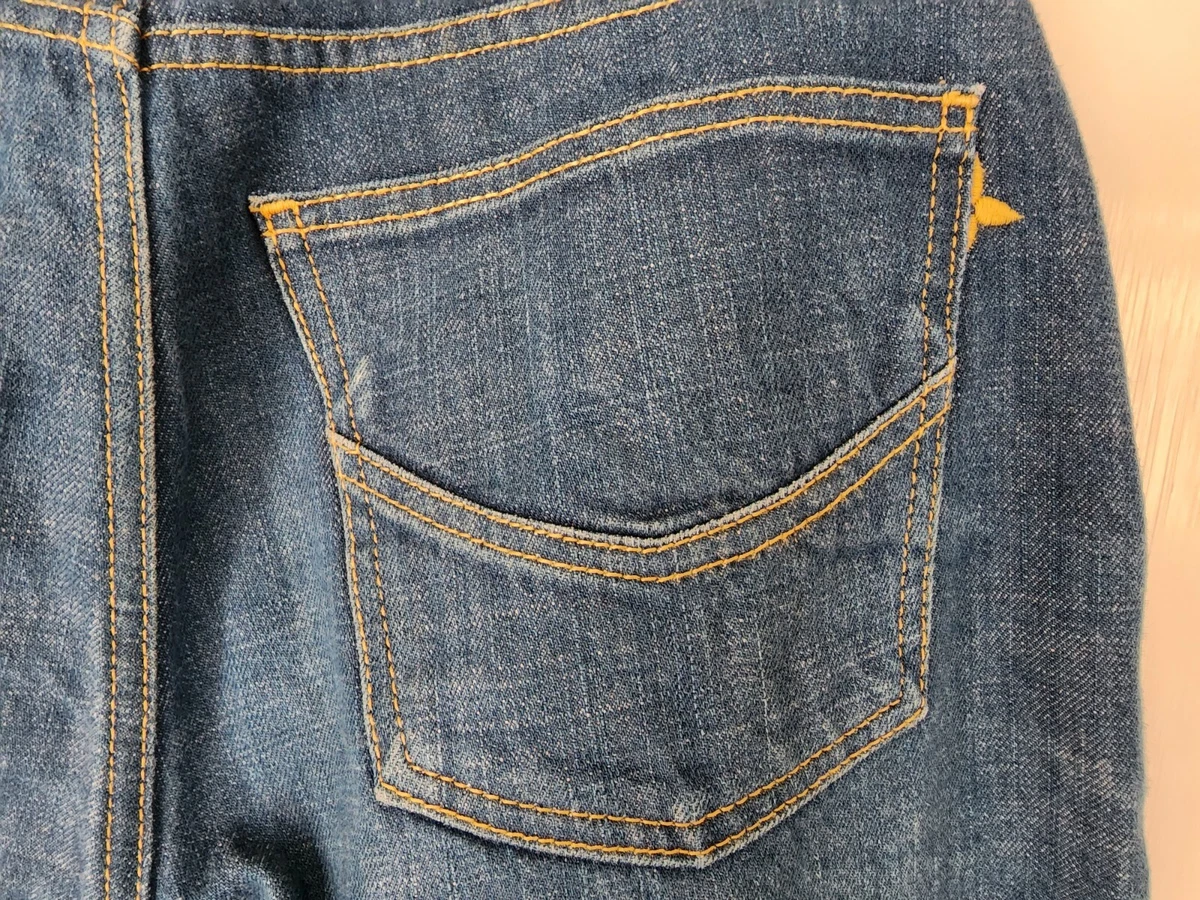 Flawless Vintage LOUIS VUITTON Slim Fit Blue Jeans - Size 40