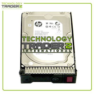 001 Hp 2tb Sata 6g 7 2k 3 5 Mdl Hard Drive B21 W Tray Ebay