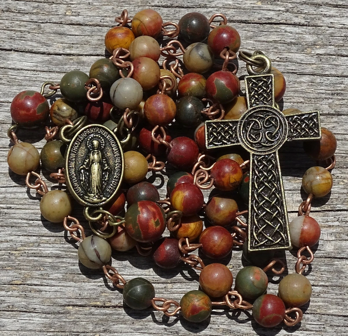 Gemstone rosary deals