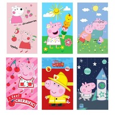 Peppa Pig Hand & Face towel 30 x 50 cm 100% COTTON - Various patterns