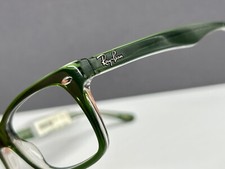 Ray Ban Brille Herren Damen grün eckig panto...