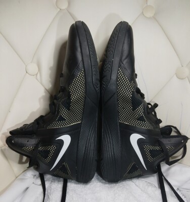 NIKE HYPERFUSE LOW SIZE 12.5 BLACK / WHITE | eBay