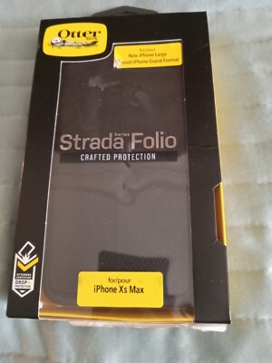 0TTERBOX STRADA FOLIO CASE FOR  IPHONE Xs MAX