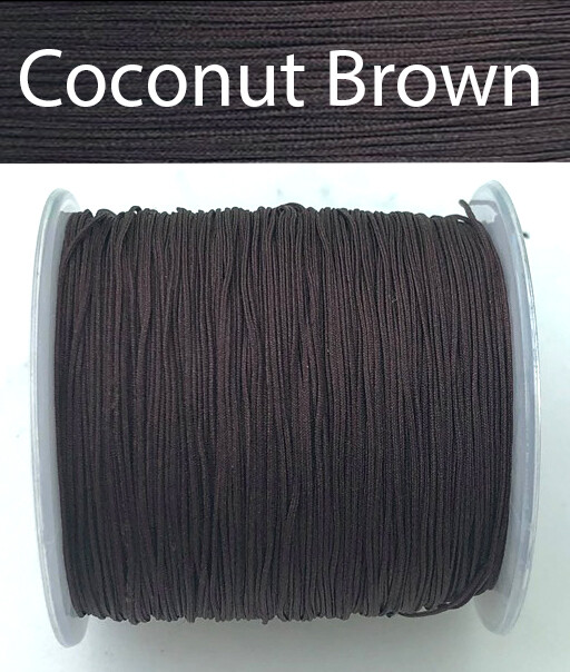 Rouleau De Corde Nylon 0.5mm Pour Macramé Shamballa - 180 Mètres - Neuf