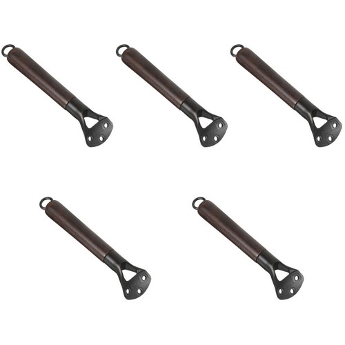 5 Piezas Accesorios de Mango de Madera Mango de Olla Repuesto Universal Manijas de Olla Desmontables - Imagen 4 de 12