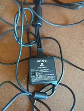 Sony PlayStation 2 OEM Genuine RFU Adapter Coax Cable SCPH-10071 Pre-owned 