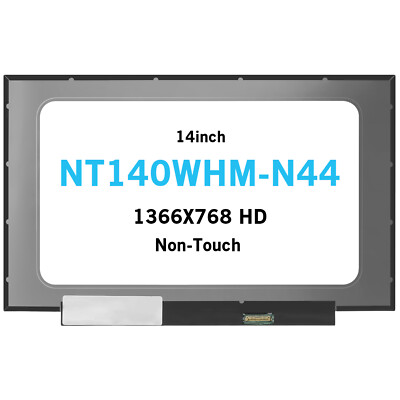 NT140WHM-N44 NT140WHM N44 14inch LCD HD Screen Display 30Pins 60Hz For BOE