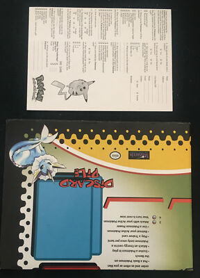 POKEMON THUNDERSTORM BOX WITH ACCESSORIES -NO CARDS | eBay