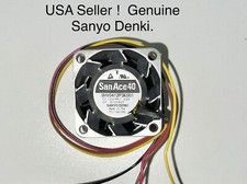 Sanyo Denki SanAce40 9HV0412P3K001 4028 Aluminum Fan ESC RC Cooling Fan 29.3CFM