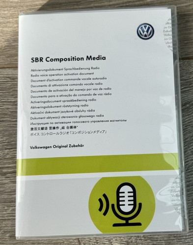 VW Voice Control Software for Radio Composition Media 5G0054802 New Genuine