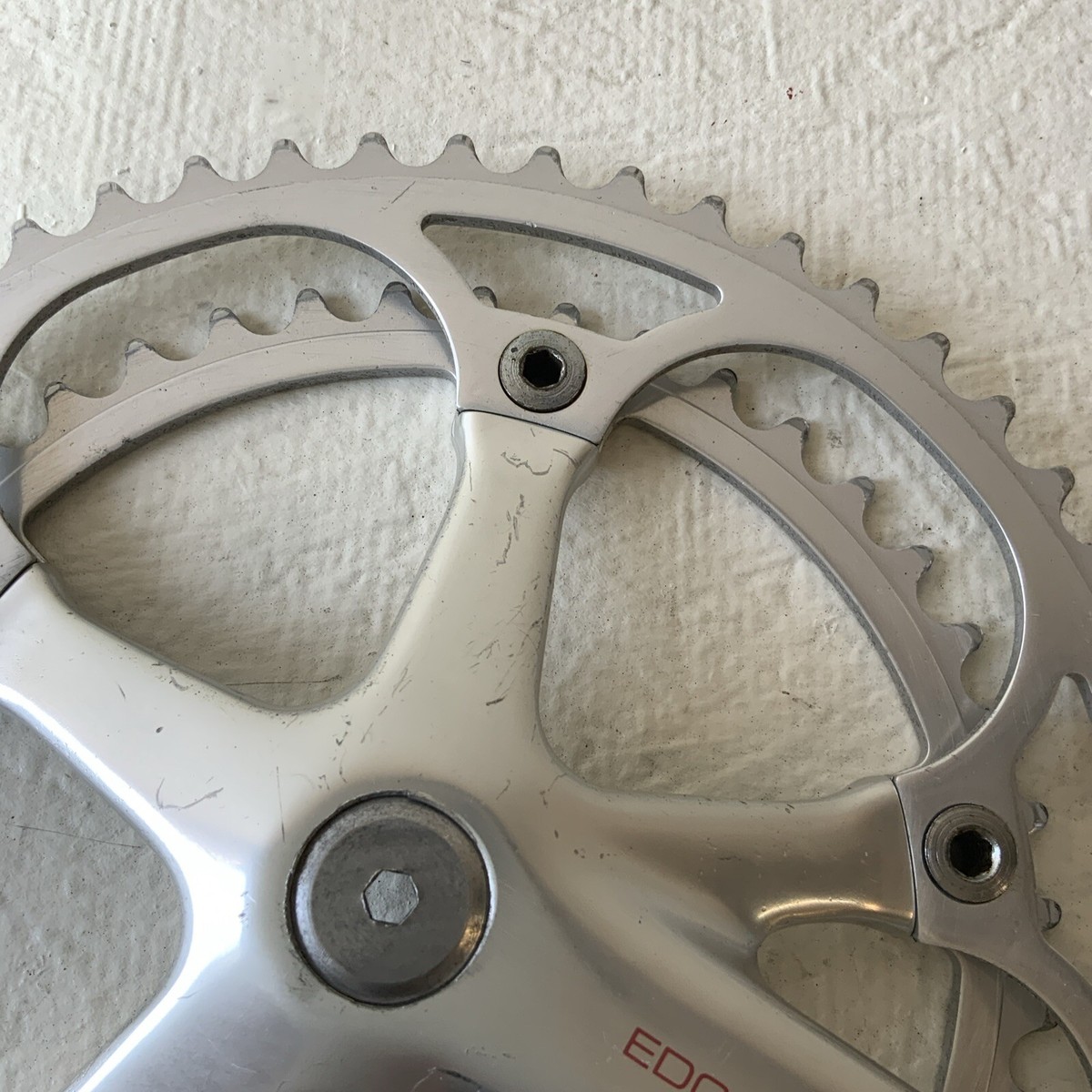EDCO COMPETITION CRANKSET TRIPLE 170 MM ARMS 52-42 TOOTH 6 EDCO COMPETITION CRANKSET TRIPLE 170 MM ARMS 52-42 TOOTH 6