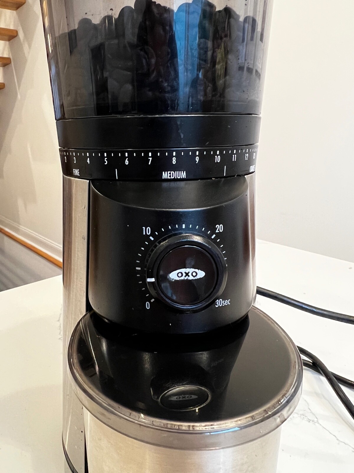 OXO Conical Burr Coffee Grinder 16oz 