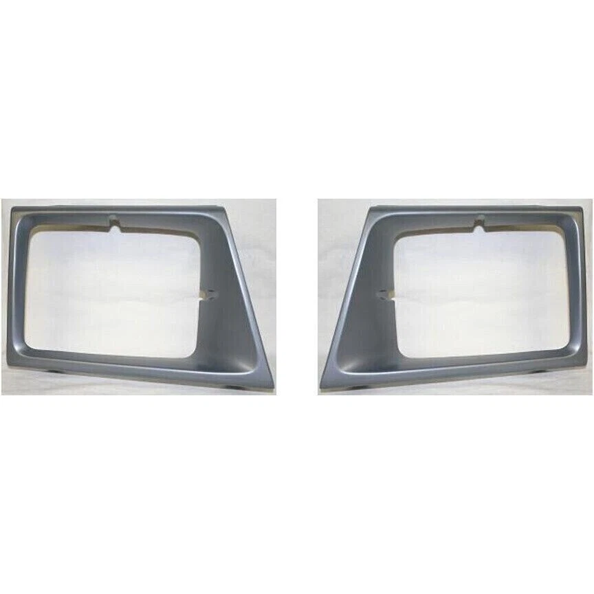 New Front Grille + Headlamp Door Set 3PC Fits 1997-2004 Ford E150 E250 E350 E450 - Image 3 of 4