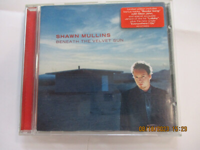 SHAWN MULLINS - BENEATH THE VELVET SUN - CD EX/EX 2000 - 15 TRACKS LTD ED