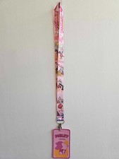 PIGLET WINNIE THE POOH LANYARD WITH ID HOLDER KEYCHAIN CARTOON NEW