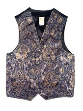 Wah Arizona True West Outfitter Medium Vest Paisley Floral USA Boys M 31  Chest