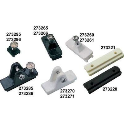 Track Slide Lock Sea-Dog Black Track Slide Lock .85