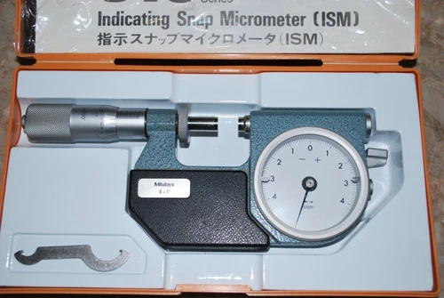 mitutoyo 0-1 indicating micrometer 510-311 .0001