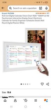 15.6 Inch Digital Calendar Chore Chart 1920  1080P Full HD Touchscreen Inter...