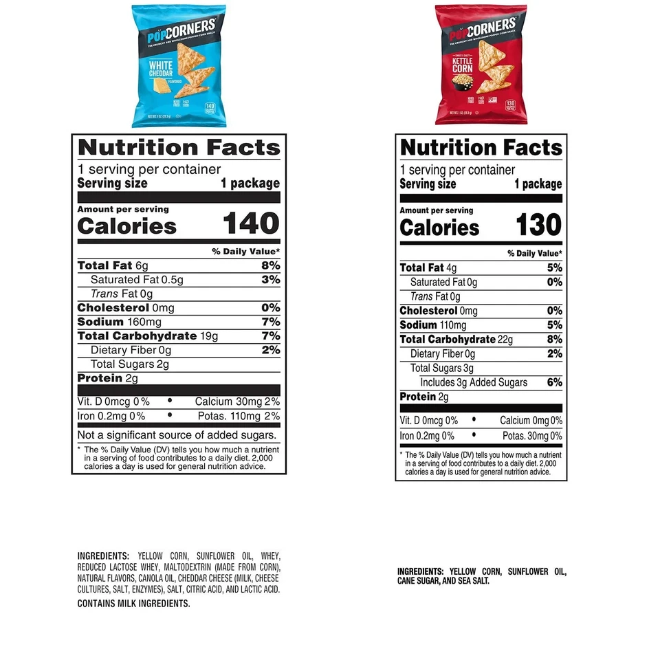 PopCorners Variety Pack Chips (1 oz, 28 ct.) - Great Price $24.29 - Image 3 of 4