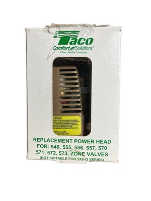 Taco Comfort Solutions Made Easy Boiler Replacement Power Head, Zone Valve OPEN