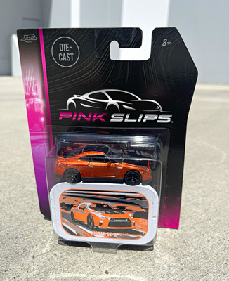 Jada Pink Slips 2025 Nissan GT-R Orange 1:64 Diecast Car Unopened