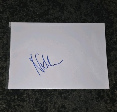 Nick Mason PINK FLOYD Autogramm Signed Autograph IP