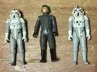 Lot Of 3 Kenner 1980 Star Wars AT AT Action Figures - 2 Drivers & 1 Commander