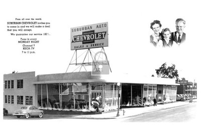 Suburban Auto Chevrolet Dealership Hawthorne California CA - Reprint