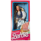 Vintage 1986 Barbie Mattel Icelandic International Fashion Doll 11-1/2" In Box