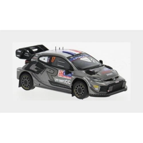 1:43 IXO Toyota Yaris Gr #17 Winner Rally Finland 2024 Ogier Landais RAM945.22 - Immagine 2 di 2