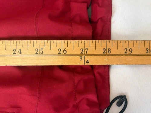 Cabelas Goretex Jacket Mens XL Red Rain Waterproof Parka Full Zip Hooded image 16