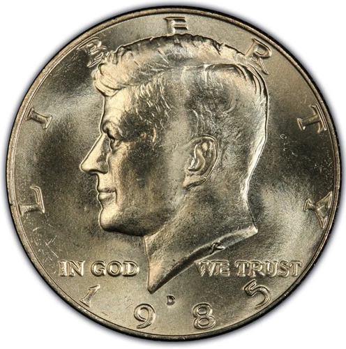 1985-D Mint State Kennedy Half Dollar 50C