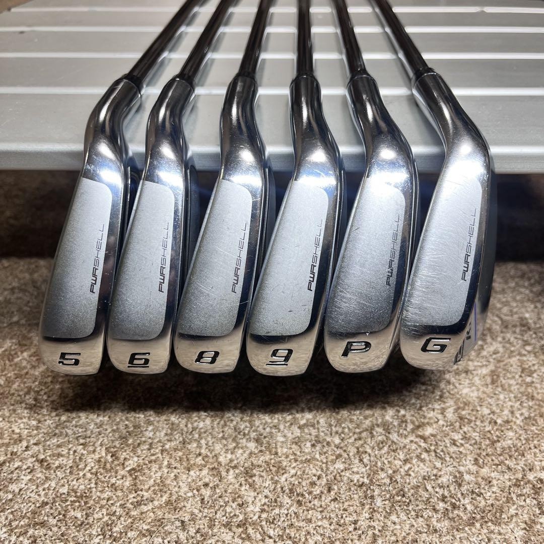 Cobra KING F7 One-Length Iron Set 5-GW Steel Stiff New | eBay