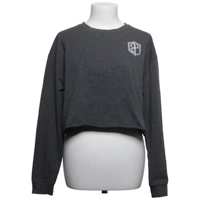 Born Primitive, Sweatshirt, Größe: M, Grau, Baumwolle/Elasthan, Print #nnP