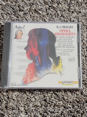W.A. Mozart Opera Highlights Vol.10 LaserLight Digital CD Classical 1990