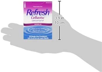 Refresh Celluvisc Lubricant Eye Gel Single-Use Containers - 3x30ct