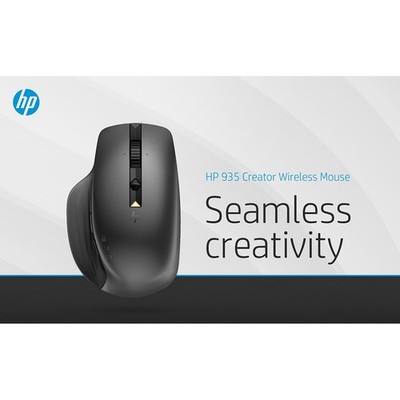 HP 935 Creator Mouse Wireless USB-A Bluetooth LE Built-in Battery Windows Mac