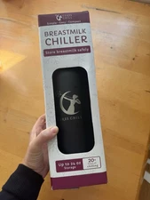 Ceres Chill Breastmilk Chiller Bottle Reusable Stainless Steel Black