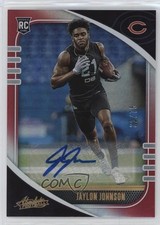 2020 Absolute Rookie Signatures Red Spectrum 32/75 Jaylon Johnson #153 Auto 1l1g