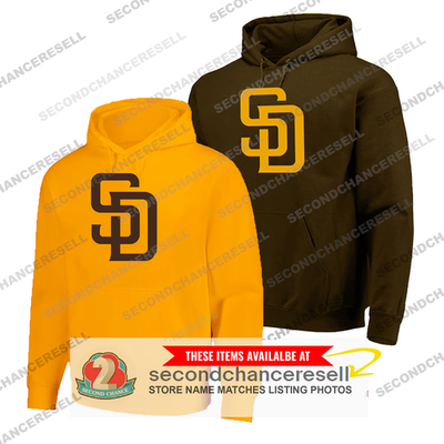 #ad #ad San Diego Padres SD Logo Hoodie $32.99